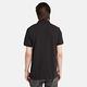 Timberland 男款黑色休閒短袖Polo衫|A2EPM001 product thumbnail 3