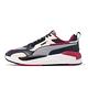 Puma 休閒鞋 X-Ray 2 Square 男鞋 藍 灰 紅 皮革 網布 拼接 緩震 運動鞋 37310888 product thumbnail 2