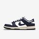 Nike 休閒鞋 W Dunk Low 女鞋 Vintage Navy 奶油底 深藍 白 DD1503115 product thumbnail 2