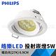 Philips飛利浦 59722皓樂 69mm LED 5W 投射崁燈27K(暖白光) product thumbnail 2