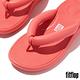 【FitFlop】IQUSHION D-LUXE 軟墊皮革夾脚涼鞋-女(玫瑰珊瑚色) product thumbnail 5