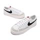 Nike 休閒鞋 Blazer Low Platform 女鞋 經典款 厚底 舒適 簡約 增高 球鞋穿搭 白 黑 DJ0292101 product thumbnail 8