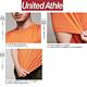 時時樂(兩件組 )United Athle冰絲涼感排汗衫dry日本機能運動素T UA冠軍 product thumbnail 3