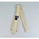 EMPORIO ARMANI內裡刺繡LOGO幾何圖形設計蠶絲領帶(寬版/奶油米) product thumbnail 3