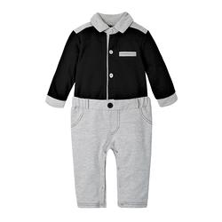 baby童衣 紳士造型假兩件長袖連身衣 70111