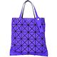 三宅一生BAOBAO ISSEY MIYAKE LUCENT 6x6 藍色泰絲霧面托特包 product thumbnail 4