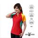 【遊遍天下】MIT台灣製女款顯瘦抗UV吸濕排汗機能POLO衫S118紅色 product thumbnail 5