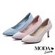 跟鞋 MODA Luxury 極簡純色質感全真皮尖頭高跟鞋－藍 product thumbnail 7