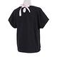 Skechers [L221W005-0018] 女 短袖 上衣 T恤 舒適 透氣 運動 休閒 黑 product thumbnail 2