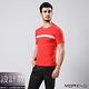 男內衣 設計師聯名-時尚型男短袖衫/T恤  紅色 MORINOxLUCAS product thumbnail 4