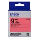 EPSON C53S653403 LK-3RBP粉彩系列紅底黑字標籤帶(寬度9mm) product thumbnail 2