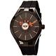 MINI Swiss Watches 石英錶 44mm 黑色轉盤錶面 黑色矽膠錶帶 product thumbnail 2