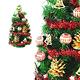交換禮物-摩達客 30cm綠色聖誕樹(木質小鐘)LED20燈彩光-紅色圓點鹿角髮箍+6吋小鹿+聖誕帽 product thumbnail 4