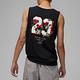 Nike 無袖上衣 Jordan Brand Sorry Tank Top 男款 黑 玫瑰花 喬丹 休閒 背心 DR1417-010 product thumbnail 5