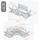 Hiito日和風 無痕鐵藝系列 多功能不鏽鋼廚房衛浴長型置物收納架 product thumbnail 6