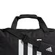 adidas 行李袋 3 Stripes Duffle Bag 愛迪達 三線 健身房 裝備袋 大容量 黑 白 GN2041 product thumbnail 2