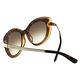 Salvatore Ferragamo- 時尚太陽眼鏡（琥珀色） product thumbnail 4