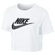 NIKE 上衣 女款 短袖上衣 短版 運動 AS W NSW TEE ESSNTL CRP ICN FT 白 BV6176-100 product thumbnail 8