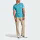 Adidas 3-Stripes Tee [IM2078] 男 短袖上衣 T恤 亞洲版 復古 休閒 修身 撞色 藍綠 白 product thumbnail 2