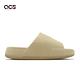 Nike 拖鞋 Wmns Calm Slide 女鞋 奶油 黃 厚底 麵包拖 一片拖 DX4816-200 product thumbnail 4