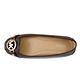 MICHAEL KORS Fulton Moccasin 金字大圓標Logo防潑水滿版MK平底鞋(咖啡色) product thumbnail 5