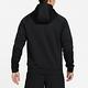 Nike 帽T Pullover Fitness 黑 白 男款 連帽上衣 保暖 寬鬆 刷毛 小勾 DQ4835-010 product thumbnail 5