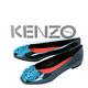 KENZO Tiger 老虎浮刻漆皮平底鞋(深藍色) product thumbnail 5