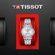 TISSOT天梭 官方授權 杜魯爾系列動力80小時機械女錶 母親節禮物-銀/34mm T1392071103100 product thumbnail 9