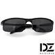 DZ 競速狂潮 抗UV 偏光太陽眼鏡墨鏡(黑框灰片-背藍膜) product thumbnail 4