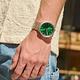 Swatch 金屬 BIG BOLD IRONY 系列手錶 FOREST FACE 金屬鍊帶 英倫綠 (47mm) 男錶 女錶 手錶 瑞士錶 金屬錶 product thumbnail 5