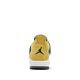 Nike 籃球鞋 Air Jordan 4 Retro 女鞋 經典款 喬丹4代 復刻 避震 大童 閃電 黃 黑 408452-700 product thumbnail 4