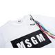 MSGM 經典BOX LOGO 英文字母合身版T恤 (白色) product thumbnail 4