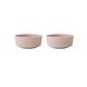韓國SSUEIM Mariebel系列莫蘭迪陶瓷湯碗2件組13cm-粉色 product thumbnail 2