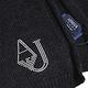 ARMANI JEANS 義大利製AJ品牌LOGO羊毛造型圍巾(黑灰) product thumbnail 4