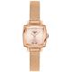 TISSOT 天梭 官方授權 LOVELY SQUARE 動人心弦米蘭帶女錶 迎春好禮-20mm T0581093345600 product thumbnail 3