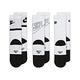 Nike 襪子 Everyday Plus Socks 大童襪 女款 黑 白 長襪 休閒 基本款 三雙入 DA2401-905 product thumbnail 2