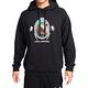 Nike LJ M NK BRSH PO HOODIE 男款 黑色 帽T 長袖 上衣 FB7124-010 product thumbnail 2