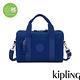 Kipling 夏日靛青藍中型圓筒手提肩背兩用包-BINA M product thumbnail 6