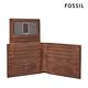 FOSSIL Derrick 真皮RFID防盜皮夾-棕色 ML3771200 product thumbnail 4