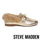 STEVE MADDEN-KERRY-F絨毛金屬扣牛津樂福鞋-金色 product thumbnail 2