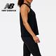 [New Balance]圓領前短後長運動背心_女性-黑色_黑色_WT31104BK product thumbnail 3