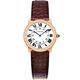 CARTIER RONDE SOLO 經典中型18K玫瑰金皮帶腕錶-36mm product thumbnail 2