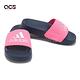 adidas 拖鞋 Adilette Shower K 中童 粉 藍 小朋友 軟底 涼拖鞋 愛迪達 IE2606 product thumbnail 8