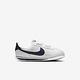 Nike Cortez Basic SL PSV [904767-106] 中童 休閒鞋 經典 阿甘鞋 魔鬼氈 白 深藍 product thumbnail 2