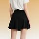OUWEY歐薇 俏甜愛心釦切線造型短褲裙(黑色；S-L)3232072404 product thumbnail 6