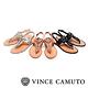 VINCE CAMUTO 個性金屬扣平底夾腳涼鞋-黑色 product thumbnail 7