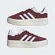 adidas 休閒鞋 女鞋 運動鞋 厚底 三葉草 麂皮 GAZELLE BOLD W 紅白 HQ6892 product thumbnail 7