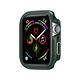 軍盾防撞 抗衝擊 Apple Watch Series SE/6/5/4 (44mm) 鋁合金雙料邊框保護殼(軍墨綠) product thumbnail 2