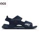 Adidas 涼鞋 Swim Sandals C 藍 黃 魔鬼氈 童鞋 中童鞋 暴龍 恐龍 小朋友 愛迪達 GX2437 product thumbnail 3