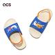 Nike 童鞋 Kawa Slide SE TD 幼童 小童 藍 橘 涼鞋 拖鞋 小朋友 海洋生物 無鞋帶 DX1979-400 product thumbnail 8